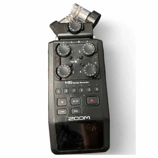 Used Zoom H6 MultiTrack Recorder