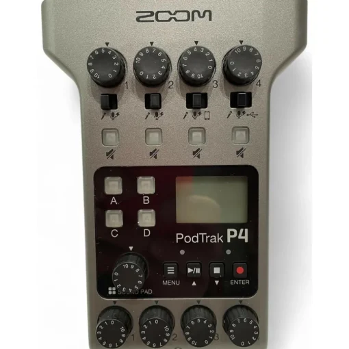 Used Zoom Podtrak P4 MultiTrack Recorder