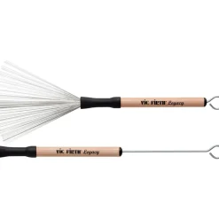Vic Firth Legacy Wood Handle Retractable Brushes