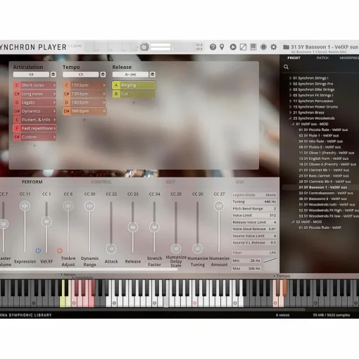 Vienna Symphonic Library Synchron Woodwinds Full Library Plug-In