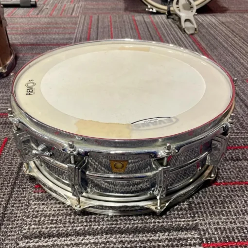 Vintage 1965 Ludwig 5 Piece 5pc Kit Gold Sparkle W/Chrome Snare Gold Sparkle Drum Kit