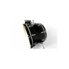 Vintage 1970s Ludwig 3 piece 3 PC KIT Black Drum Kit