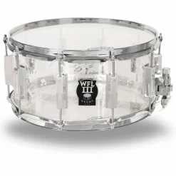 WFLIII Drums Top Hat and Cane Collector's Acrylic Snare Drum With Chrome Hardware 14 x 6.5 in.