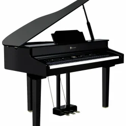 Williams Symphony Grand II Digital Micro Grand Piano With Bench Black 88 Key