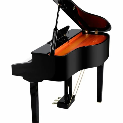 Williams Symphony Grand II Digital Micro Grand Piano With Bench Black 88 Key