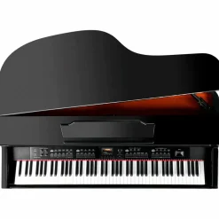 Williams Symphony Grand II Digital Micro Grand Piano With Bench Black 88 Key