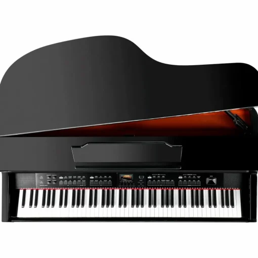 Williams Symphony Grand II Digital Micro Grand Piano With Bench Black 88 Key
