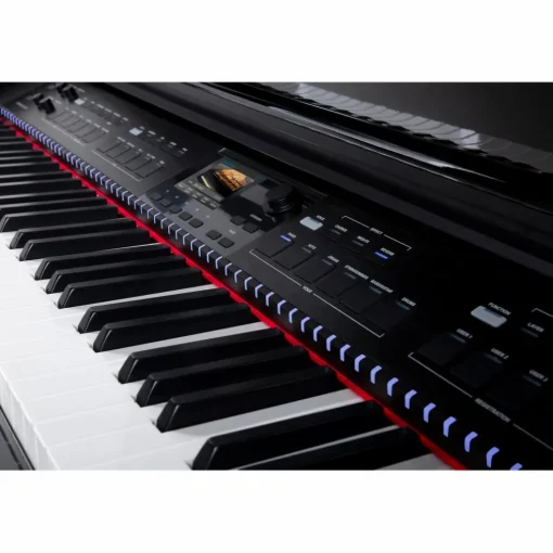 Williams Symphony Grand II Digital Micro Grand Piano With Bench Black 88 Key