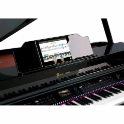 Williams Symphony Grand II Digital Micro Grand Piano With Bench Black 88 Key