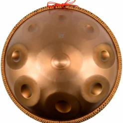X8 Drums Genesis Handpan D Kurd With Bag and Stand
