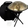 X8 Drums Nova Handpan With Bag and Stand 18 in. Gold