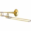 XO 1236L-T Professional Series F-Attachment Trombone with Thru-Flo Valves 1236L-T Yellow Brass Bell