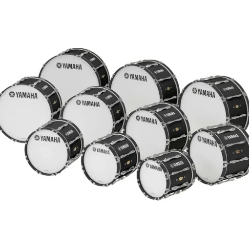Yamaha 32" x 14" 8300 Series Field-Corps Marching Bass Drum Black Forest