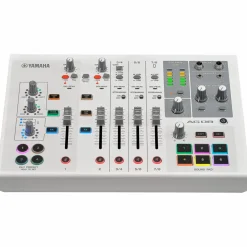 Yamaha AG08 8-Channel Mixer/USB Interface for Mac/PC White