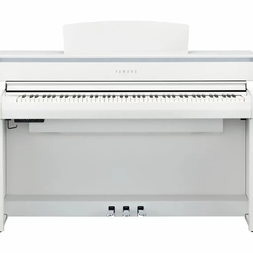 Yamaha Clavinova CLP-775 Console Digital Piano With Bench Matte White