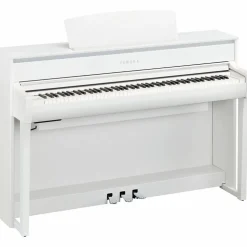 Yamaha Clavinova CLP-775 Console Digital Piano With Bench Matte White