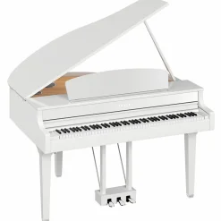 Yamaha Clavinova CLP-795GP Digital Grand Piano With Bench Polished White