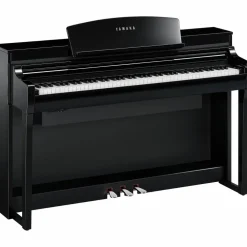 Yamaha Clavinova CSP-275 Digital Console Piano With Bench Polished Ebony