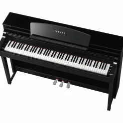 Yamaha Clavinova CSP-170 Home Digital Piano Polished Ebony With Bench