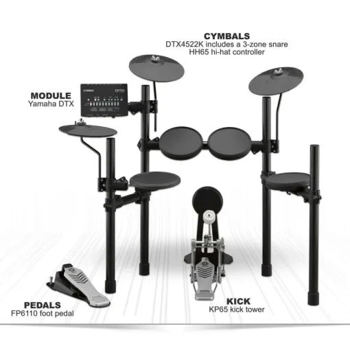 Yamaha DTX452K Electronic Drum Set