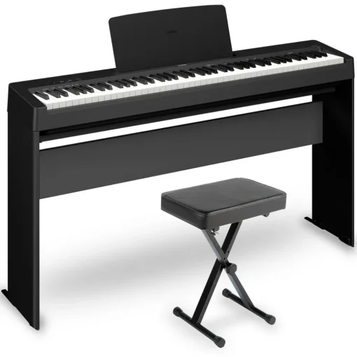 Yamaha P-143 88-Key Digital Piano With Stand and Bench