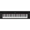 Yamaha Piaggero NP-15 61-Key Portable Keyboard With Power Adapter Black