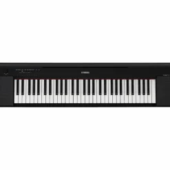 Yamaha Piaggero NP-15 61-Key Portable Keyboard With Power Adapter Black