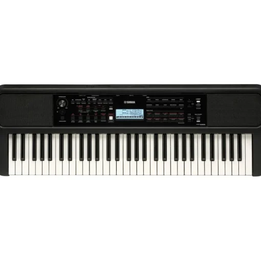 Yamaha PSR-E383 61-Key Portable Keyboard With Power Adapter