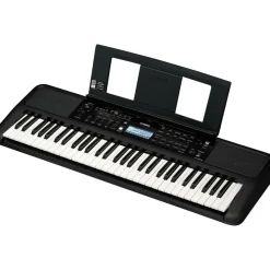 Yamaha PSR-E383 61-Key Portable Keyboard With Power Adapter
