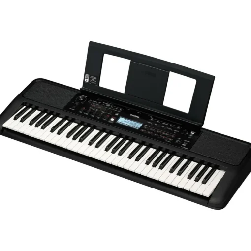 Yamaha PSR-E383 61-Key Portable Keyboard With Power Adapter