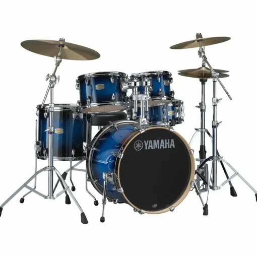 Yamaha Stage Custom Birch 5-Piece Shell Pack With 20" Bass Drum Deep Blue Sunburst