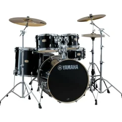 Yamaha Stage Custom Birch 5-Piece Shell Pack With 22" Bass Drum Raven Black