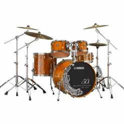 Yamaha 50th Anniversary 5-Piece Curly Maple Shell Pack Antique Natural