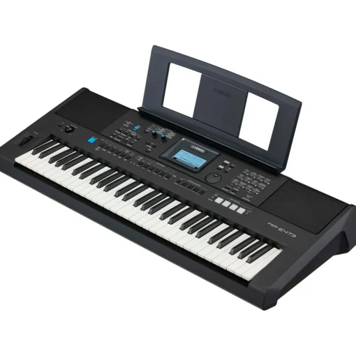 Yamaha Yamaha PSR-E473 High-Level Portable Keyboard Package Essentials Package