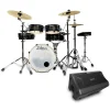 Zildjian ALCHEM-E Bronze EX Electronic Drum Kit With Simmons DA2112 Amp