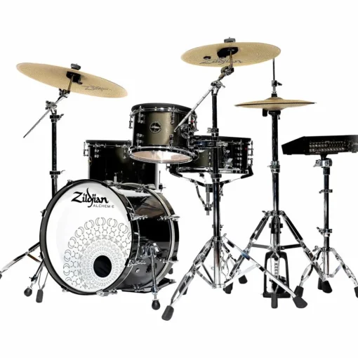 Zildjian ALCHEM-E Gold Electronic Drum Kit With DW Hardware