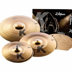 Zildjian K Custom Hybrid Cymbal Pack With Free 17" Hybrid Crash