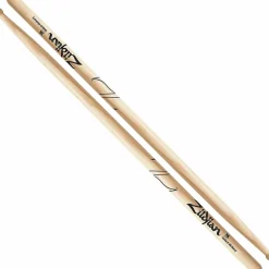 Zildjian Natural Hickory Drum Sticks 7A Wood