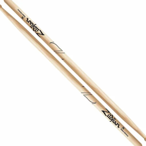Zildjian Natural Hickory Drum Sticks 7A Wood