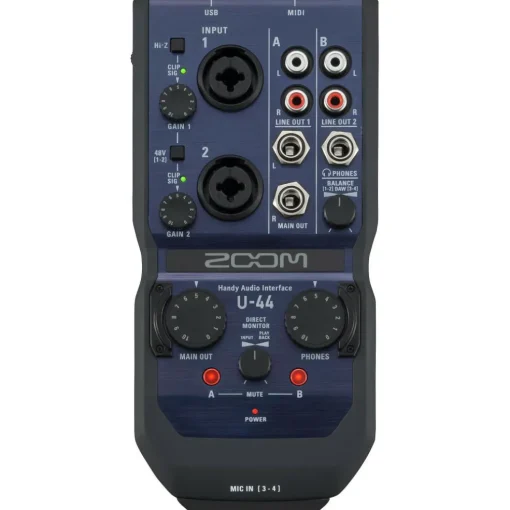 Zoom U-44 Handy Audio Interface